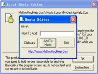 DNS解析文件编辑器 Hosts Editor图1