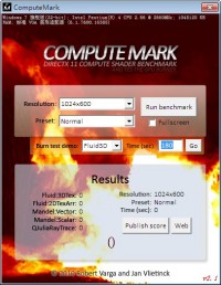 DX11性能测试 ComputeMark图1