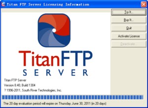 Titan FTP Server图1