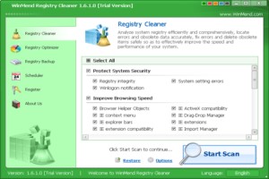 WinMend Registry Cleaner图1