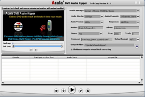 Acala DVD Audio Ripper图1