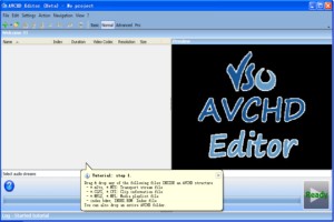 AVCHD Editor图1