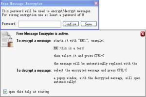 Free Message Encrypter图1