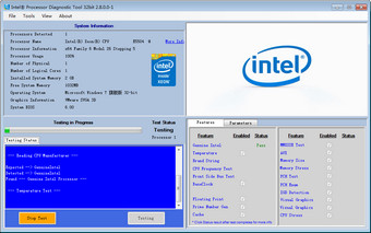 Intel Processor Diagnostic Tool图1