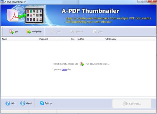 A-PDF Thumbnailer图1