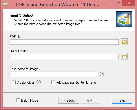 PDF Image Extraction Wizard图1