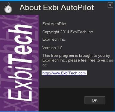 Exbi AutoPilot 1.0.0.0图1