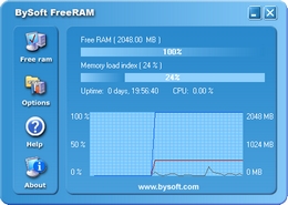BySoft FreeRAM 4.0图1