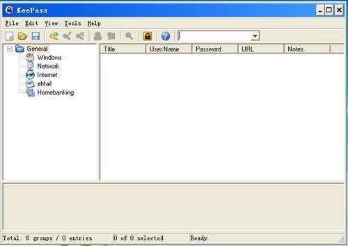 KeePass Classic Edition 1.27图1