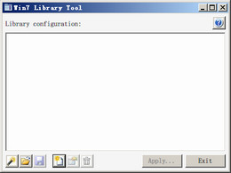 Win7 Library Tool 1.0图1