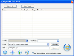 Kingdia DVD Audio Ripper 3.7图1