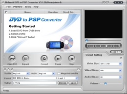 Nidesoft DVD to PSP Converter 3.1图1