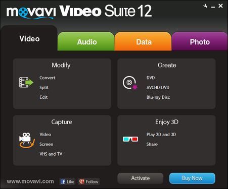 Movavi Video Suite 12.2.1图1