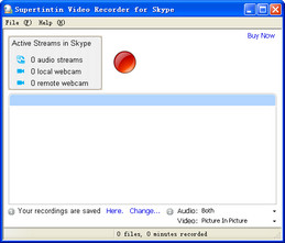 SuperTinTin Skype Video Recorder 1.2.0.13图1