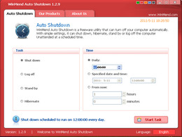 WinMend Auto Shutdown 定时关机图1