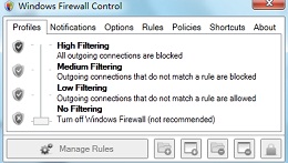 Windows Firewall Control图1