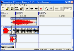 Acoustica MP3 Audio Mixer 2.471图1