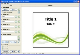 RonyaSoft CD DVD Label Maker 1.03图1