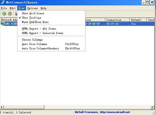 NetConnectChoose 1.0.6.0图1