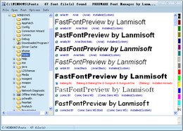 快速字体预览 FastFontPreview 3.0图1