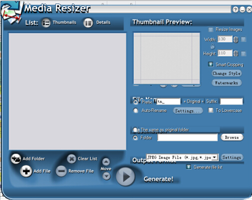 Media Resizer图1