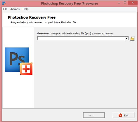 Photoshop Recovery 1.0图1