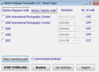 NatGeo Wallpaper Downloader图1