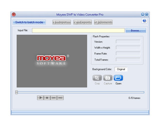 Moyea SWF to Video Pro图1