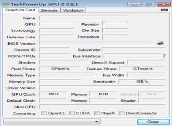 GPU-Z图1