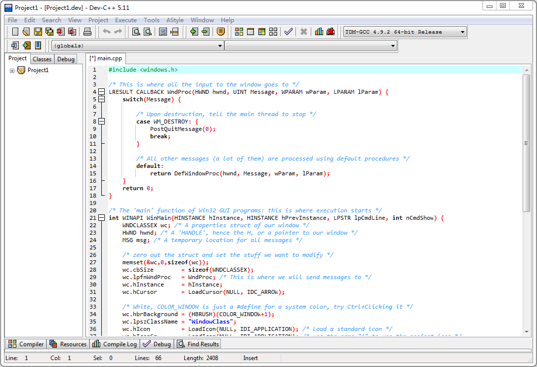 Dev-C++图1